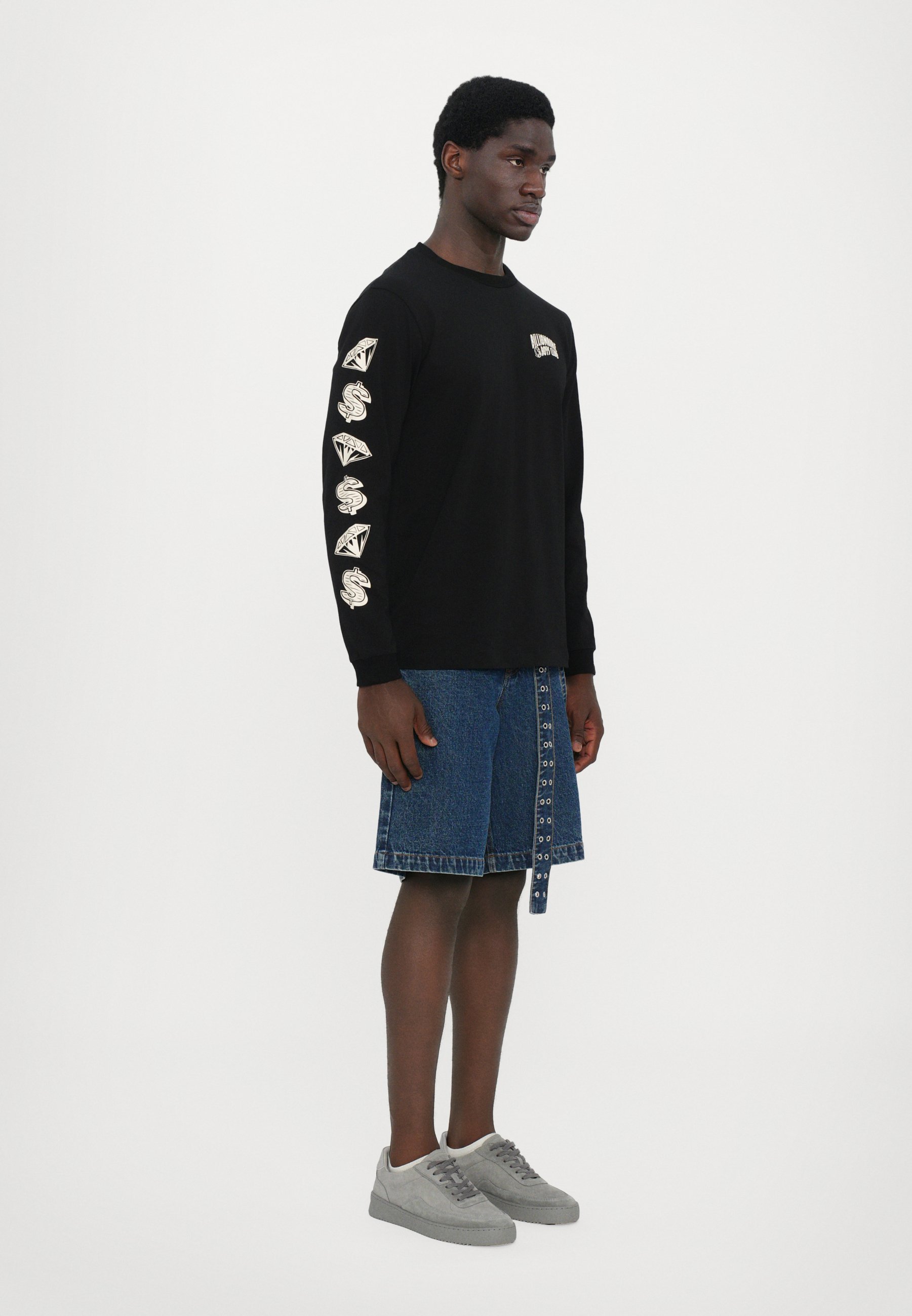 Billionaire Boys Club DIAMONDS DOLLARS – Langarmshirt – Schwarz