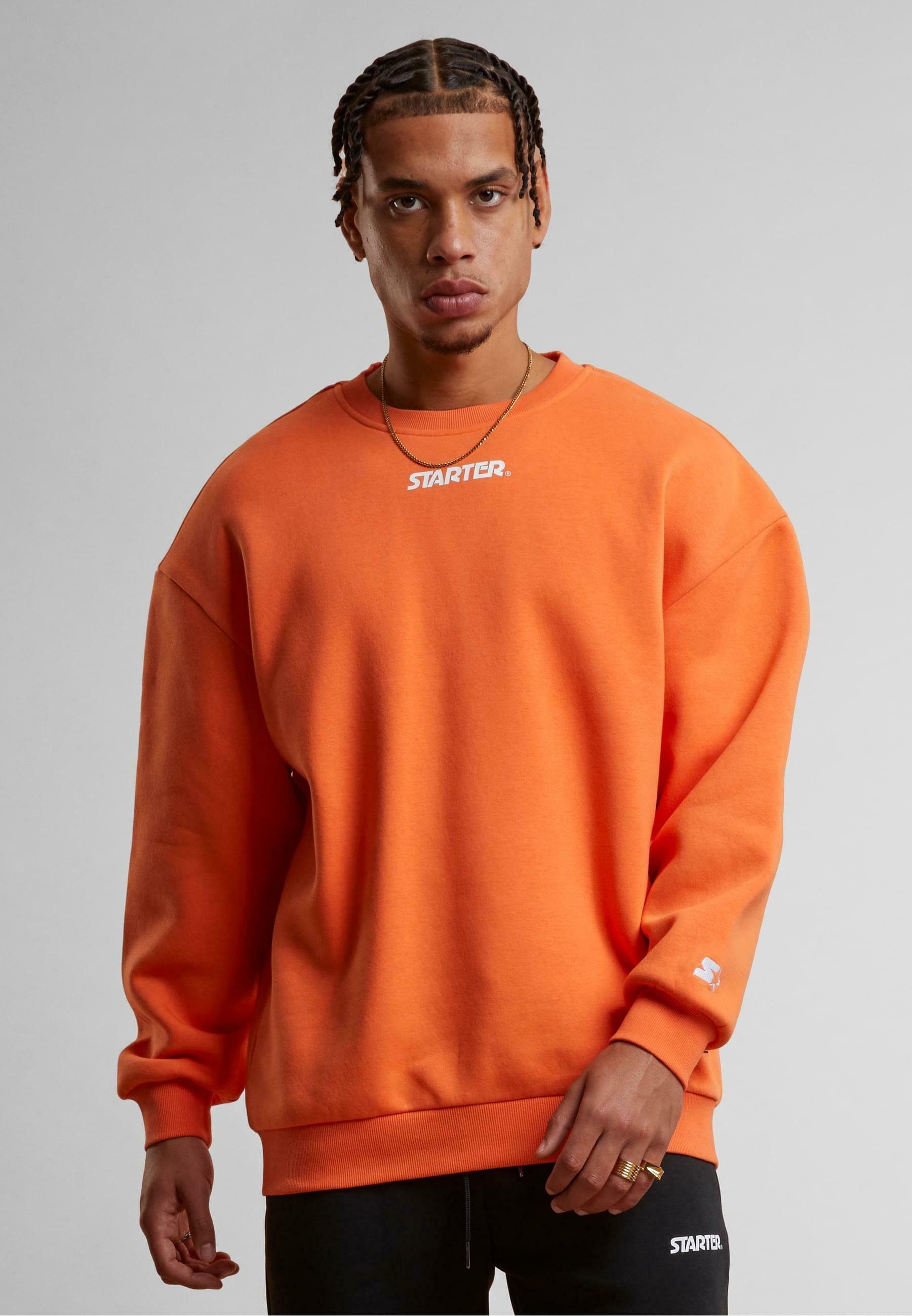 Sweat-shirt Starter - mandarin