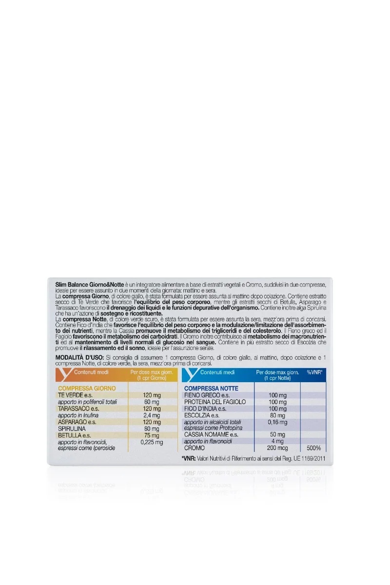 SYRIO Slim Balance Dag en Nacht 15 tabletten overdag 15 tabletten 's nachts