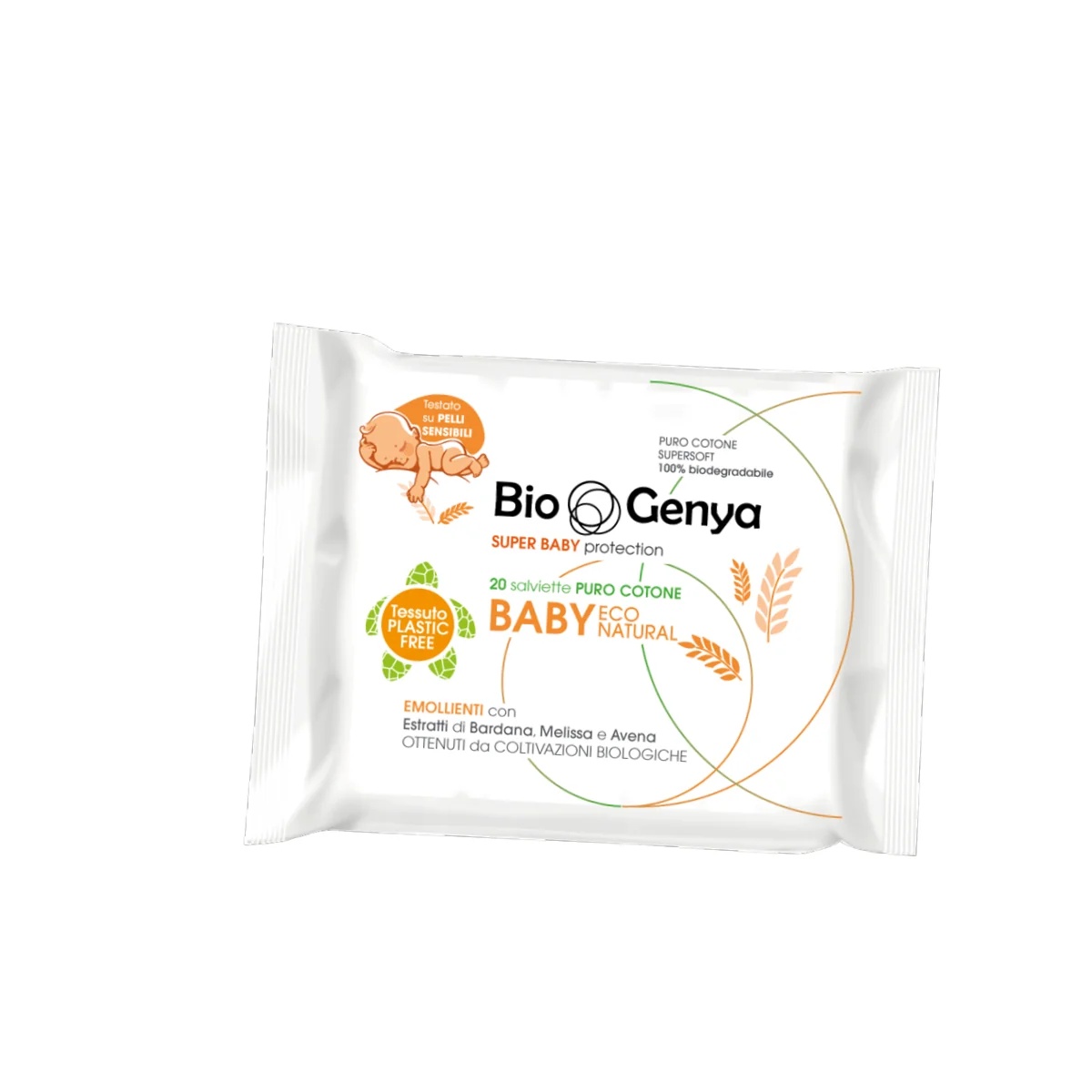 BIOGENYA Biogenya Baby Eco Natural vochtige doekjes 20 stuks