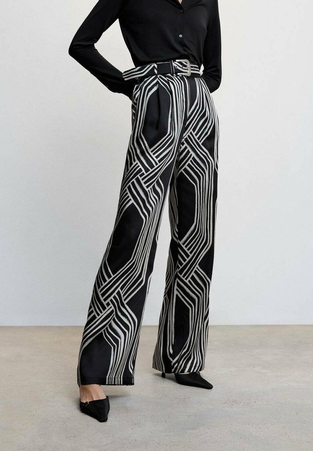Mango Broek - zwart