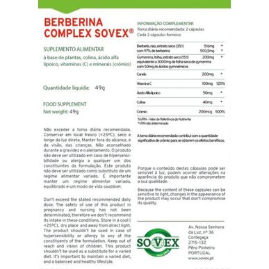 Sovex Suplement diety na utrzymanie poziomu glukozy 60 kapsułek