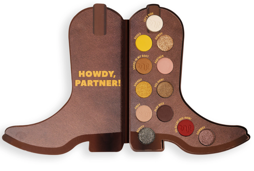 Paleta sjenila za oči iz kolekcije Toy Story Woody Boot Palete sjenila za oči i šminka