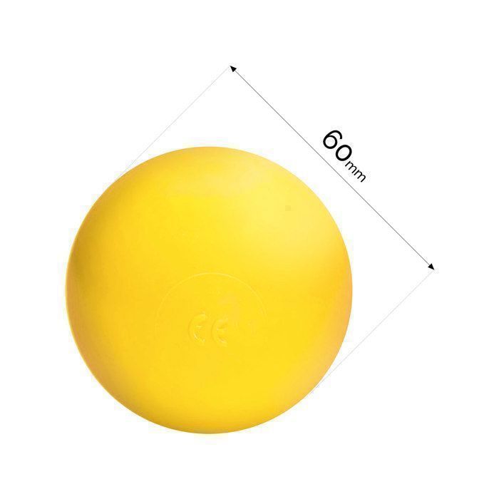 Balles pour Piscine à Balles de Jeu pour Bébé Enfants MISIOO Plastique Colorées 6 cm 500 Boules: Jaune/Rouge/Bleu/Vert