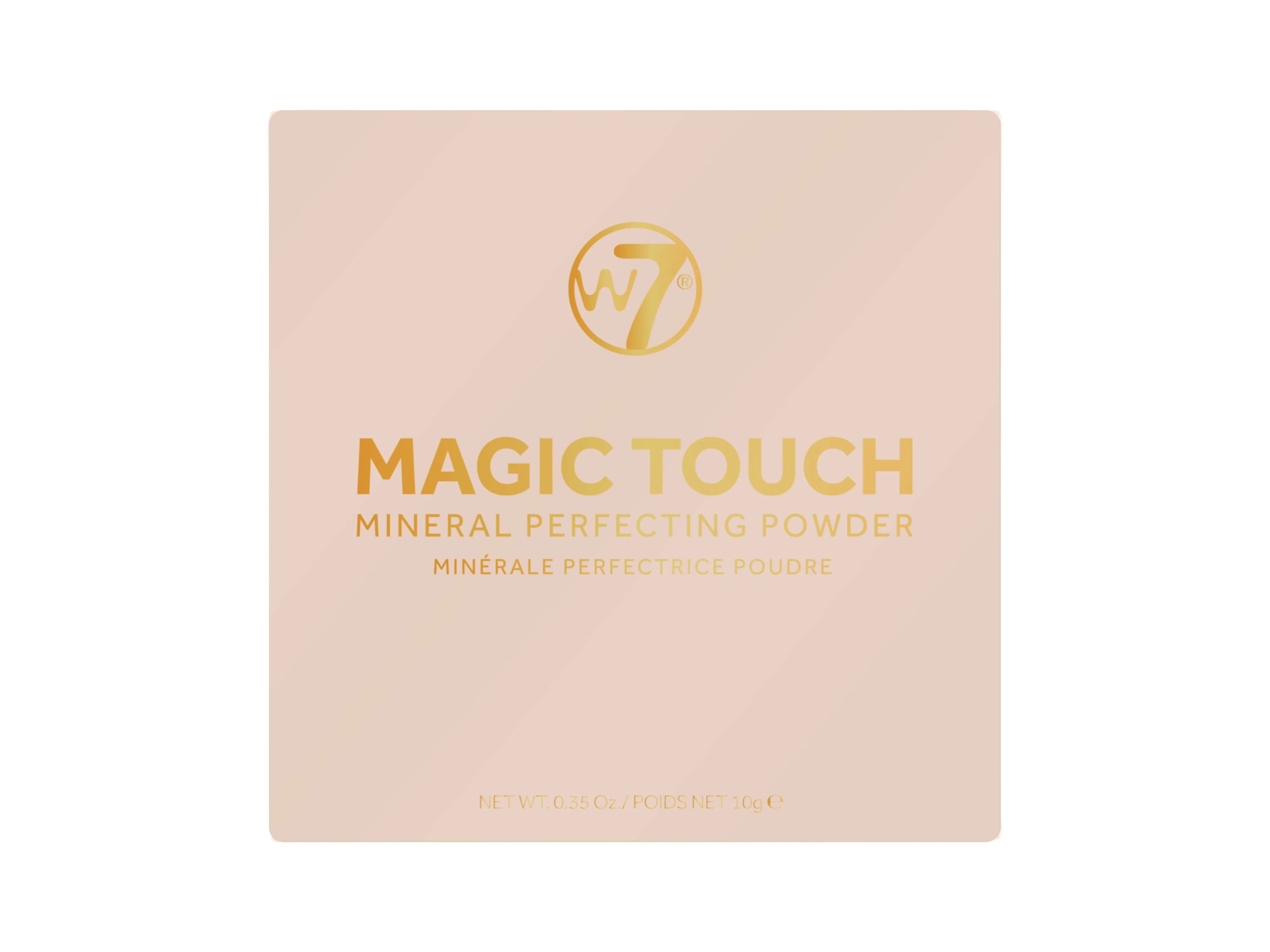 Komplet mineralnih pudrov Magic Touch Perfecting s čopičem Kompaktni in pudri v prahu