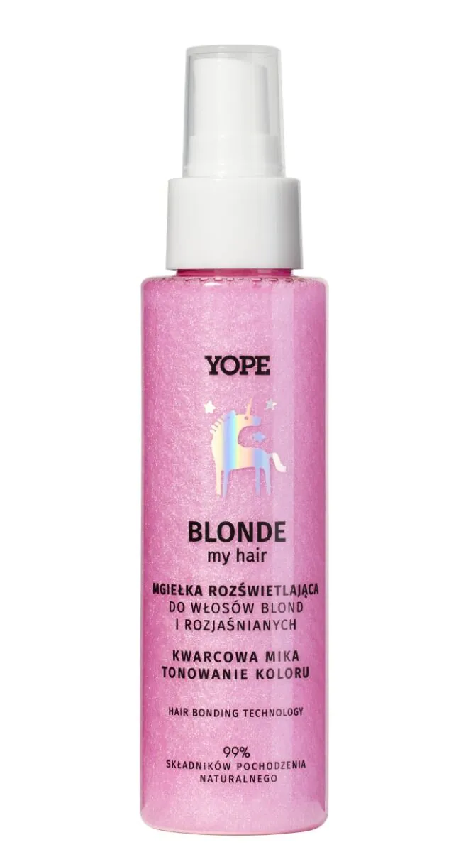 Yope Blonde Kwarc Mgiełka do włosów