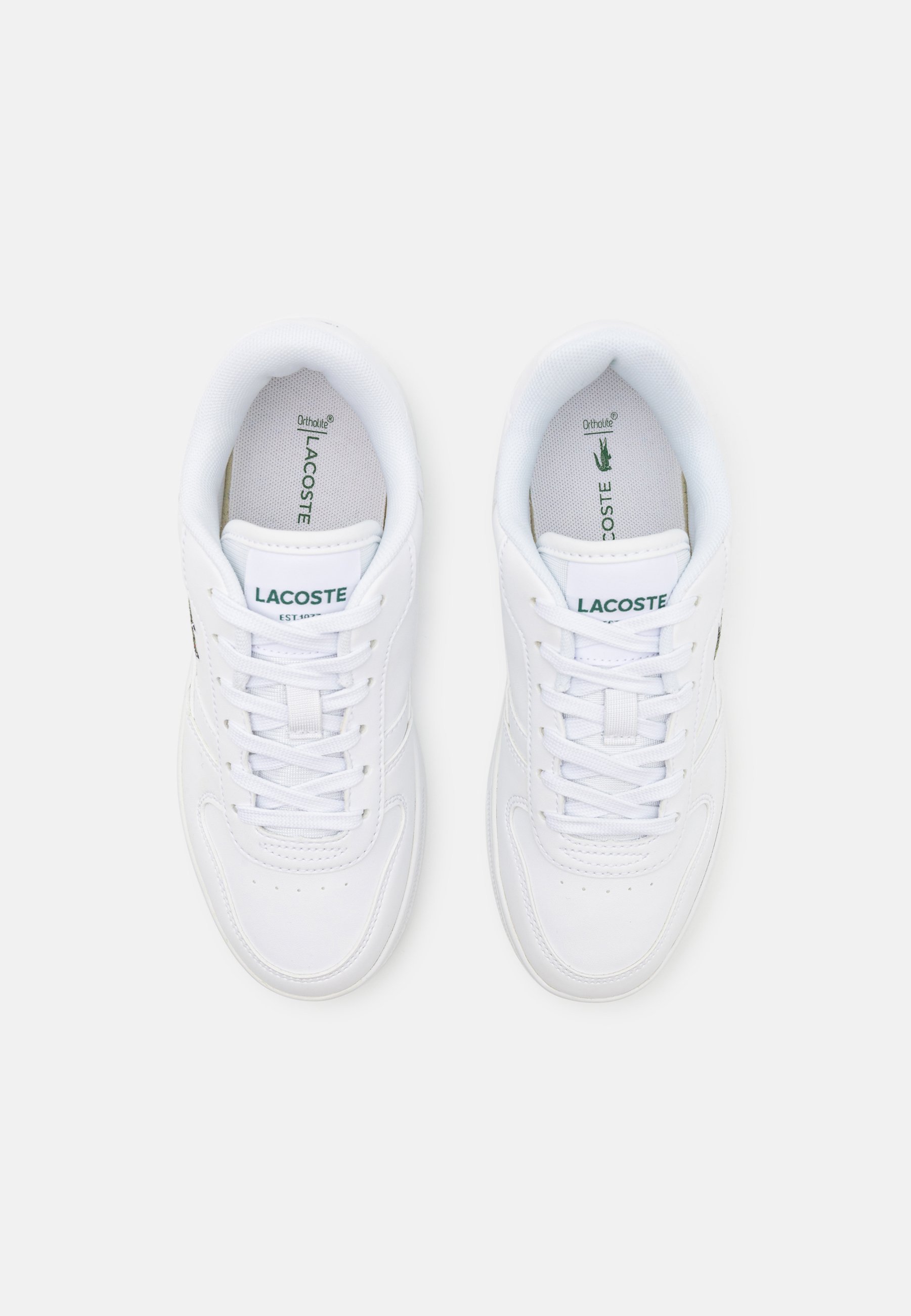 Tênis Lacoste T-CLIP SET JUNIOR COURT LACE UNISSEX - Branco