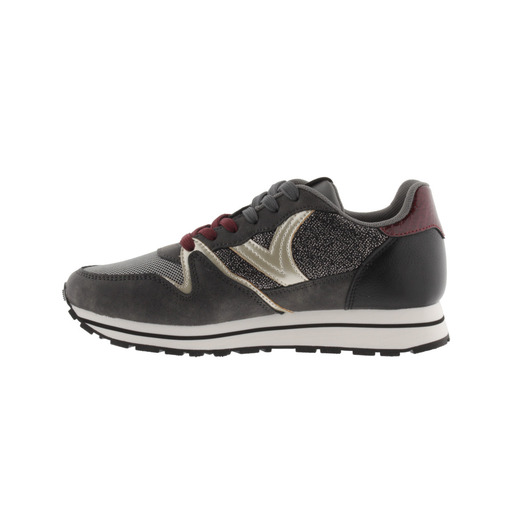 Victoria Cometa sneakers i multimateriale med metalliske detaljer