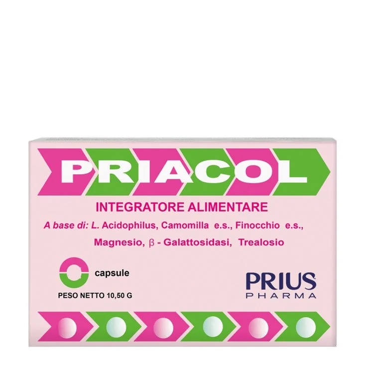 PRIUS PHARMA Cápsulas de Priacol 60