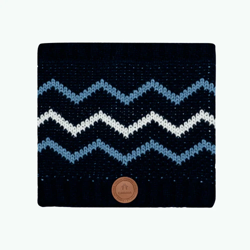 Cabaia Apello Bleu Marine - Snood Polaire Bleu marine