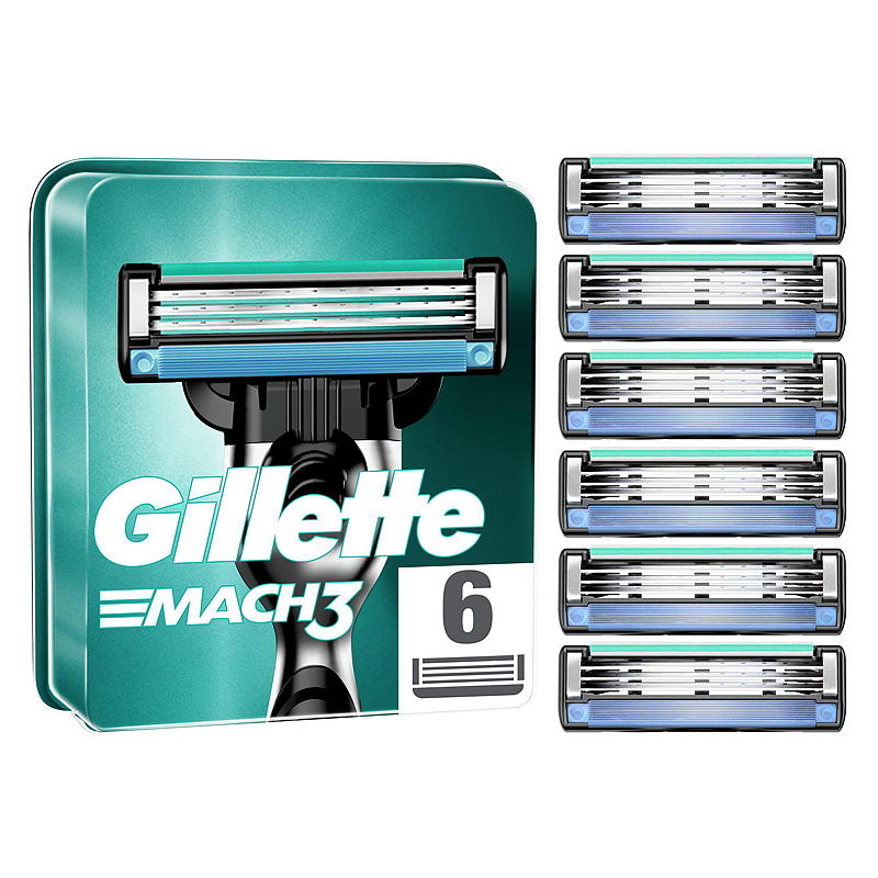 Gillette Gillette-blader 6-pakning Mach3