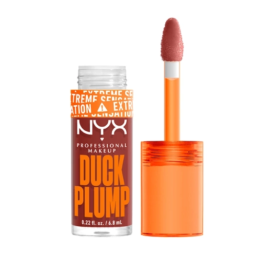 NYX Professional Makeup Duck Plump powiększający błyszczyk do ust 06 Brick of Time 6,8 ml