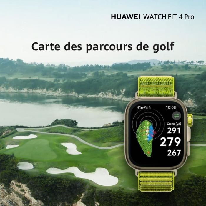 Smartwatch - HUAWEI - Watch FIT 4 PRO - Black