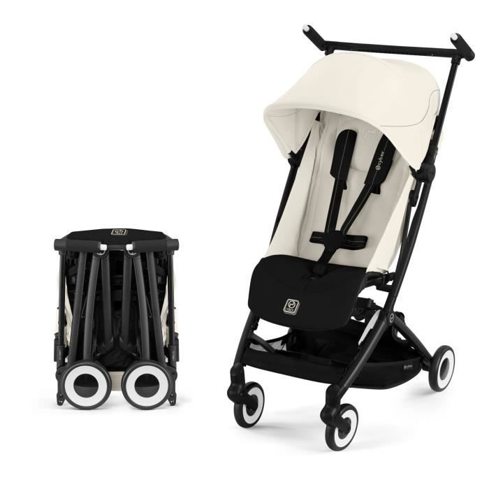 Cochecito Libelle Ultra Compacto - Canvas Blanco - CYBEX