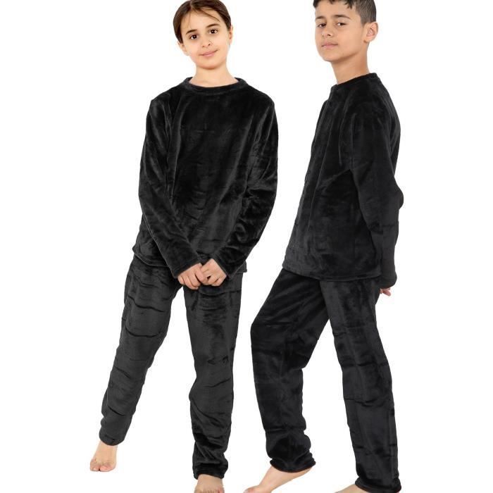 A2Z 4 Kids Warm Fleece Twosie Round Neck Pyjamas Boys Girls Nightwear Set 5-13