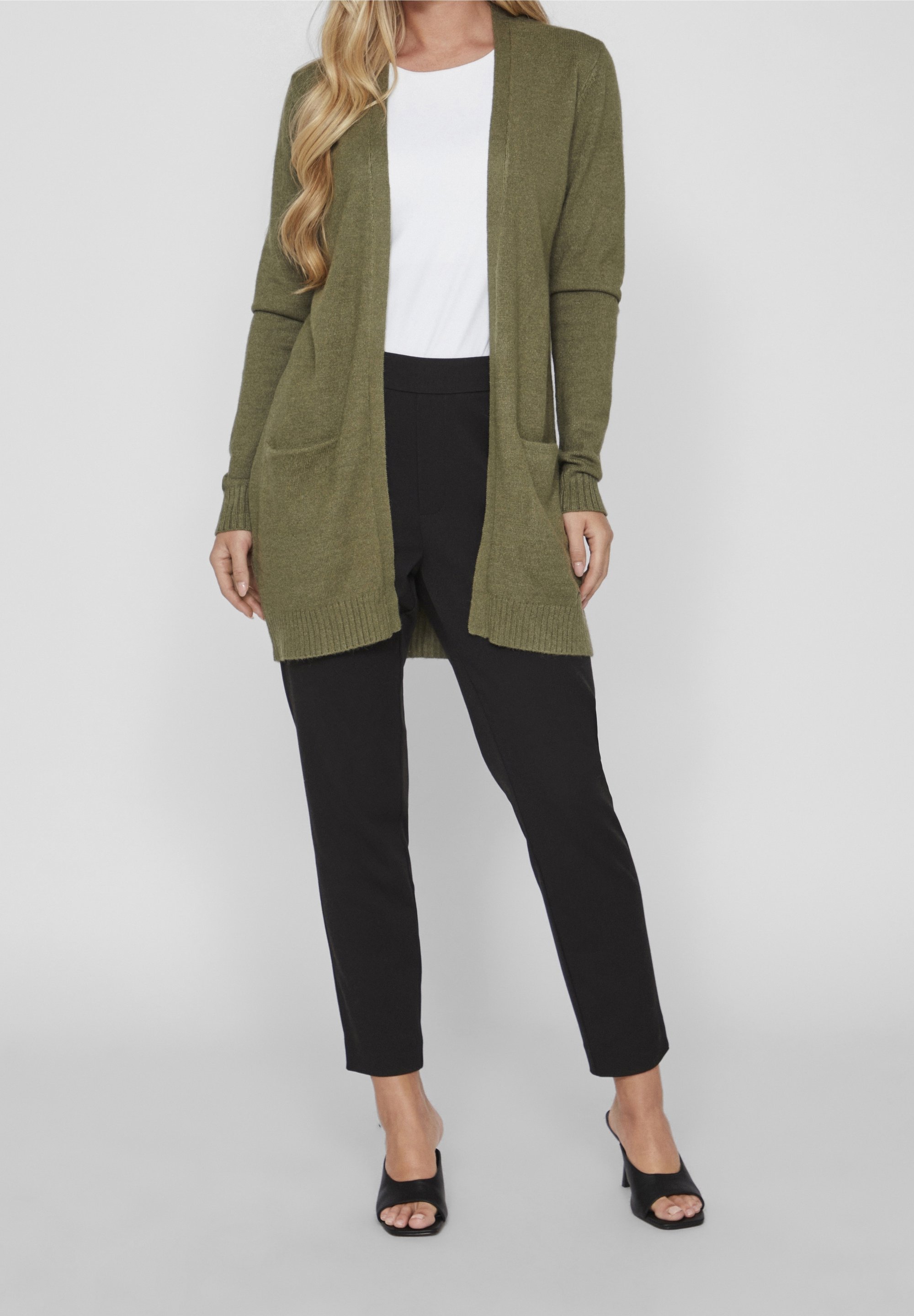 VILA Cardigan - kaki