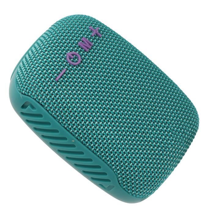 Altavoz Bluetooth - SALUTUYA - Resistente al agua - Compatible con tarjeta de memoria - Radio portátil - Soporte para bicicleta