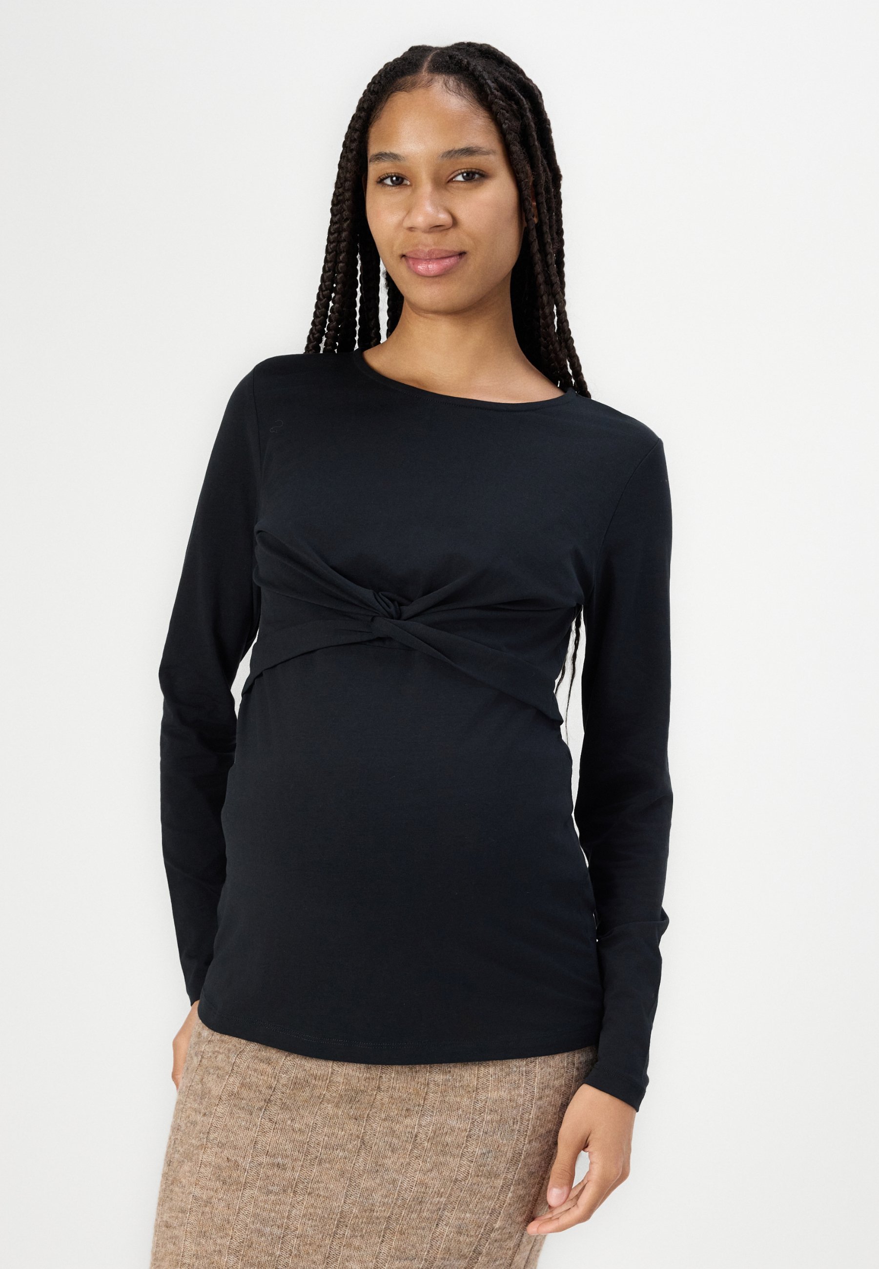 MAMALICIOUS MLEVA JUNE - Langarmshirt - schwarz