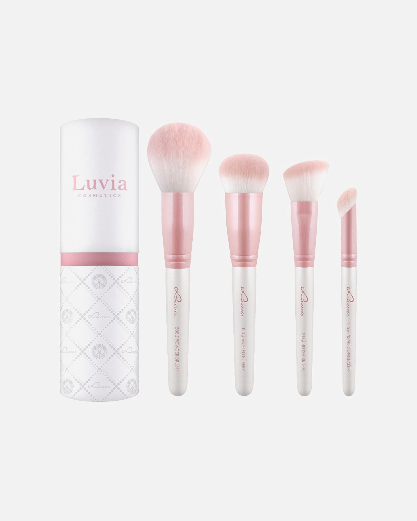 „Luvia Prime Vegan Candy Flawless“ veido šepetėlių rinkinys – 1 vnt.