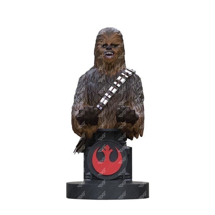 Chewbacca Figurine - Controller and Smartphone Stand & Charger - Exquisite Gaming