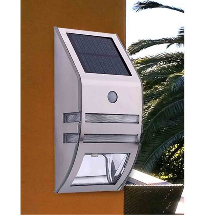 STOEX® [Solar LED Wall Light] 6 Pack Outdoor Solar Lights with Automatic Motion Detectors, Powered by Solar Energy
