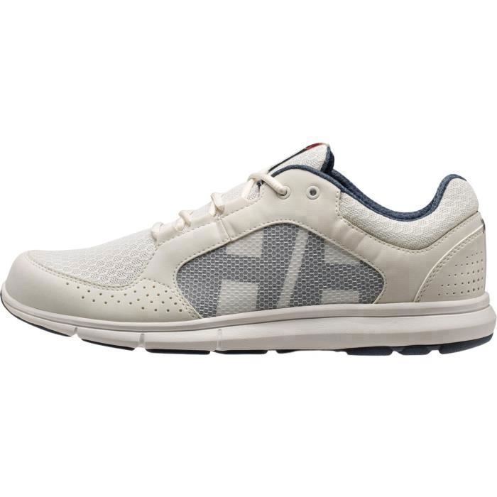 Chaussures de nautisme aquatiques Helly Hansen Ahiga V4 Hydropower - off white/orion blue - 40,5