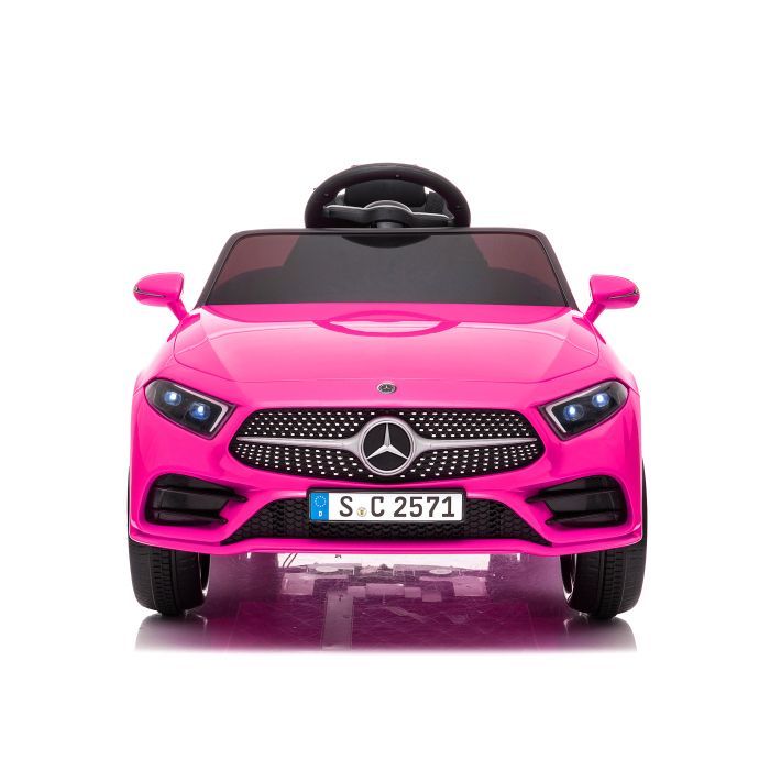 Auto elettrica - LALAHO - Mercedes-Benz CLS 350 - 90 x 60 x 40 cm - Rosa