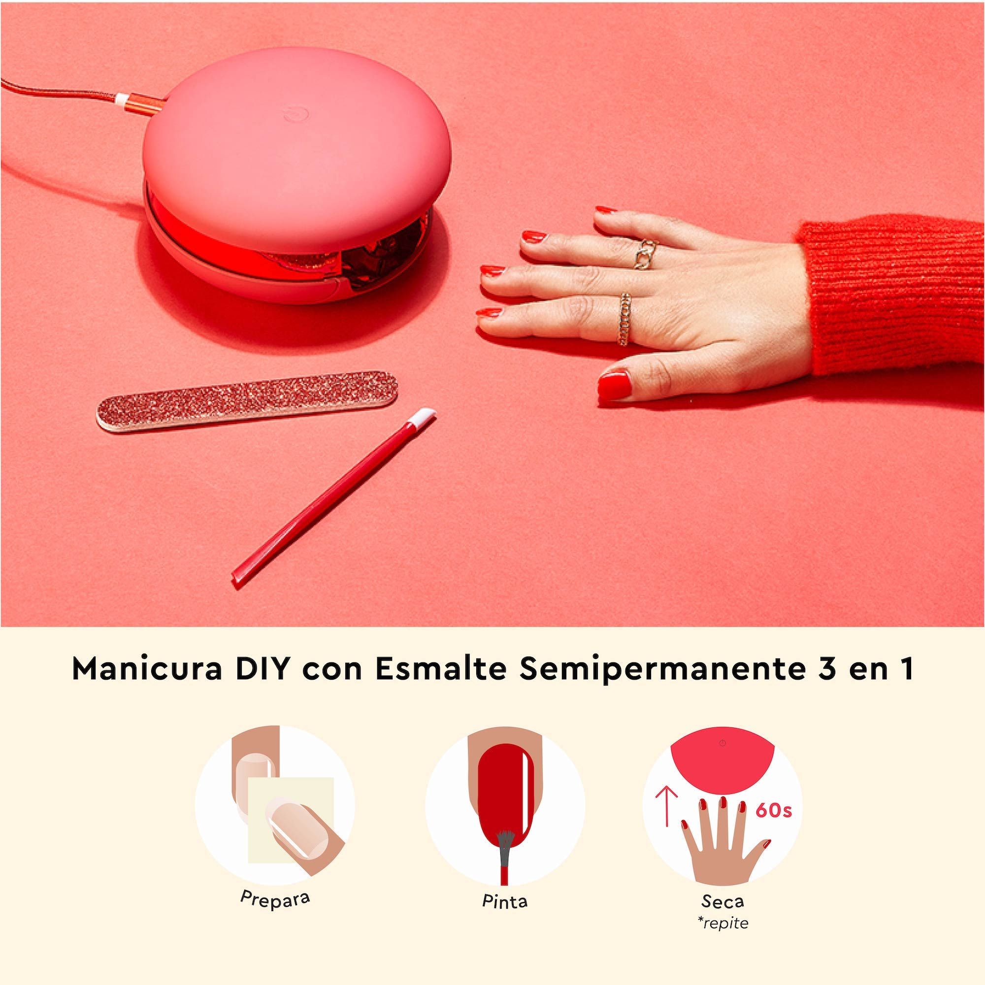 Rouge & Moi set za polutrajnu manikuru Esmaltes semipermanentes