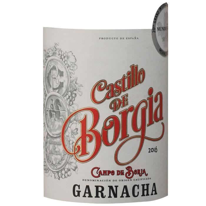 Castillo de Borgia 2018 Campo de Borja - Vino Tinto de España