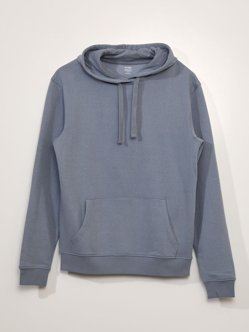 Fleece hoodie - blauw