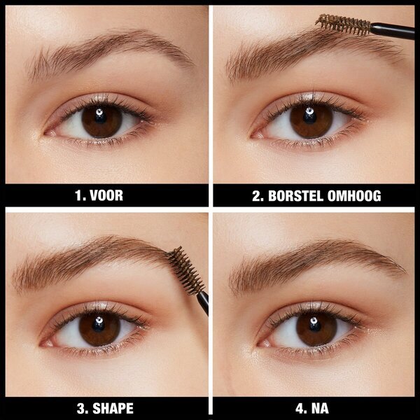 Maybelline New York Brow Fast Sculp maskara za obrve, nijansa 04 Medium Brown Wenkbrauw, 8,9 g