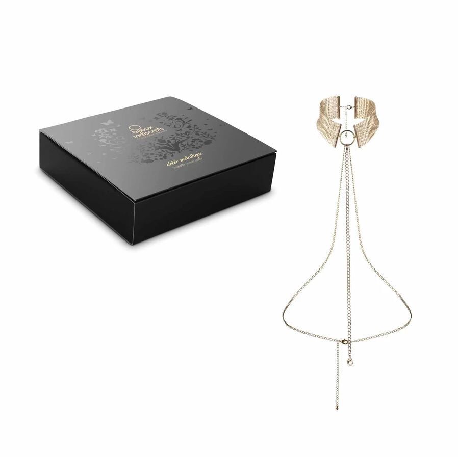 Bijoux Indiscrets Desir Metallique - Metallic mesh guldkrage