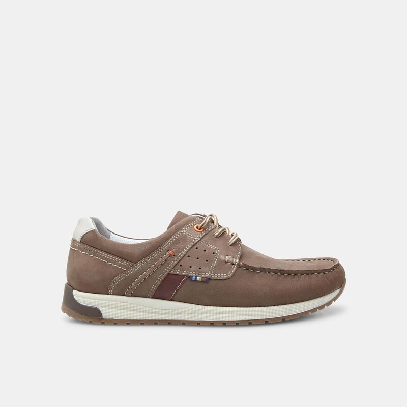 BATA Męskie buty sznurowane z nubuku