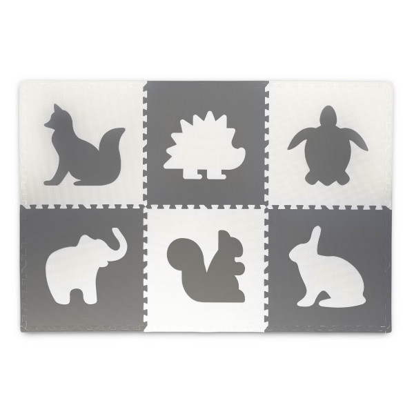 Duża mata piankowa puzzle zwierzątka Ricokids