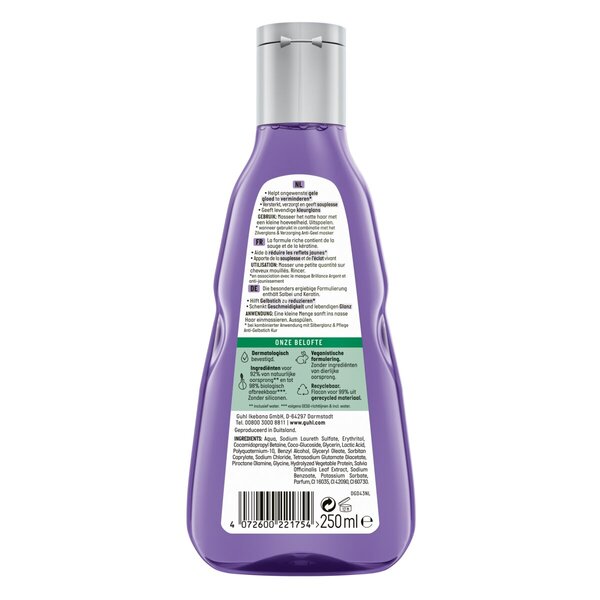 Guhl Silver Shine & Care Schampo<br>250ml