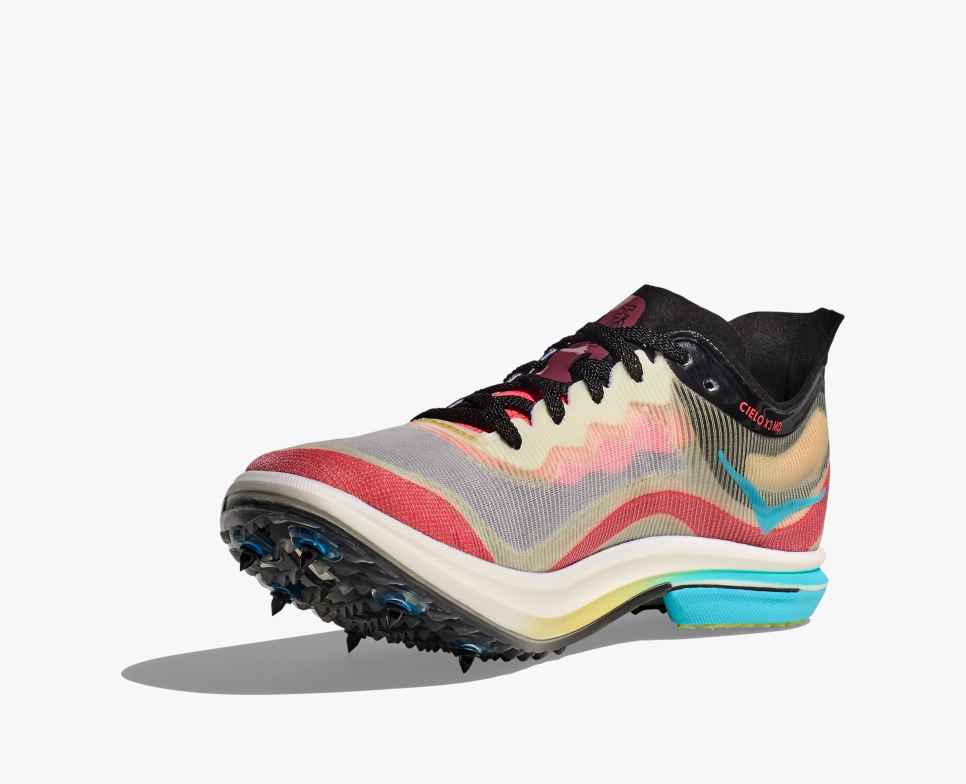HOKA Cielo X 3 MD Zwart / Yuzu