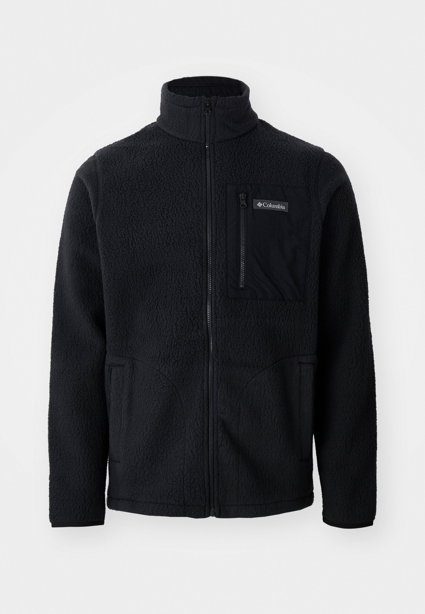 Columbia JASPER RIDGE PEBBLED FULL ZIP - Fleecejack - zwart