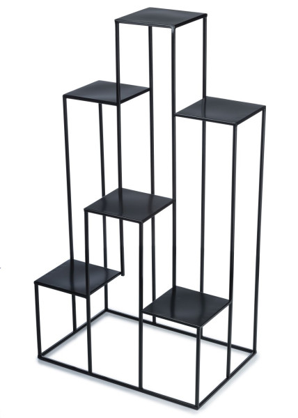 Kwietnik metalowy KASKADA na 6 kwiatów 110 cm LOFT