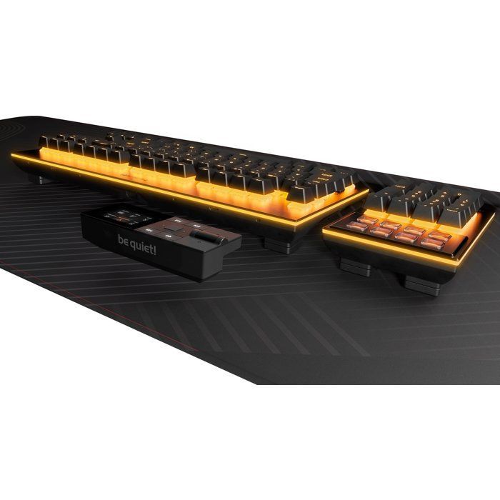Clavier mécanique gamer - Silent Linear - BE QUIET! - Dark Mount - FR ISO - ARGB