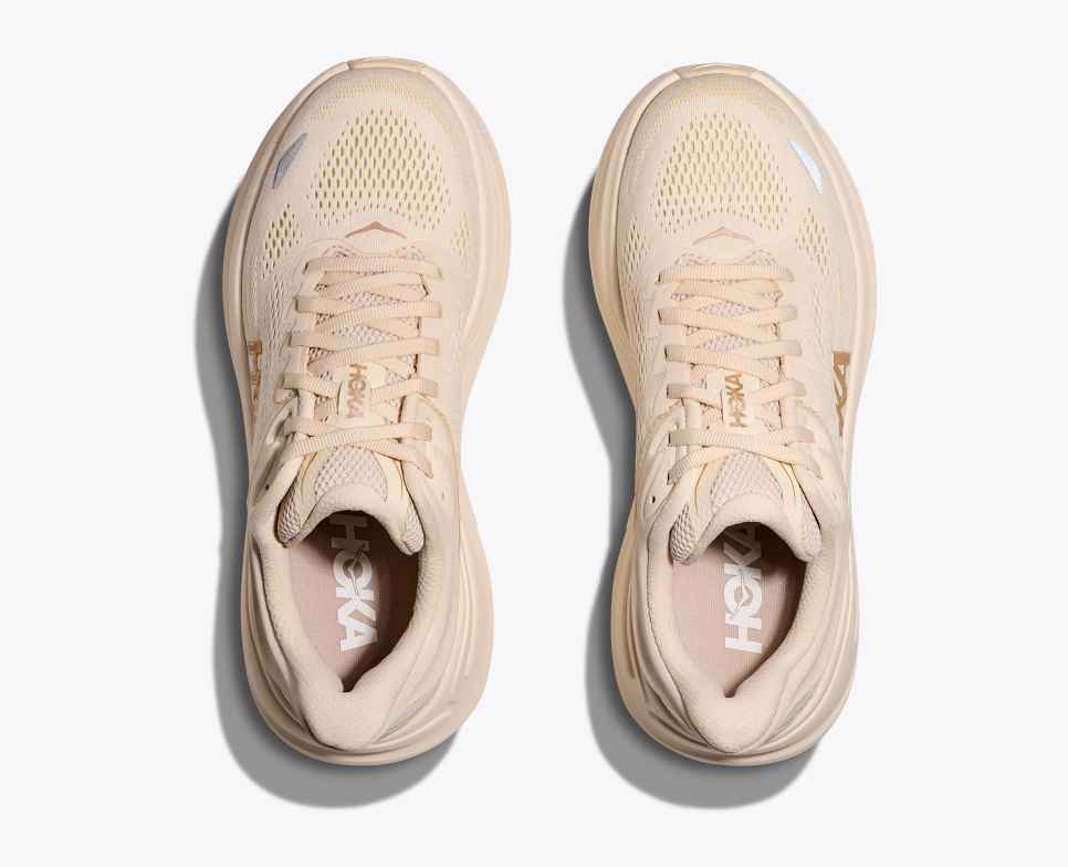 HOKA Bondi 9 Vanille / Birke