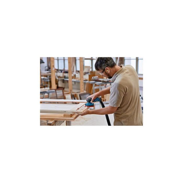 Ponceuse excentrique - BOSCH PROFESSIONAL - GEX 12V-125 - Moteur sans charbon - Plateau 125 mm - Sans batterie