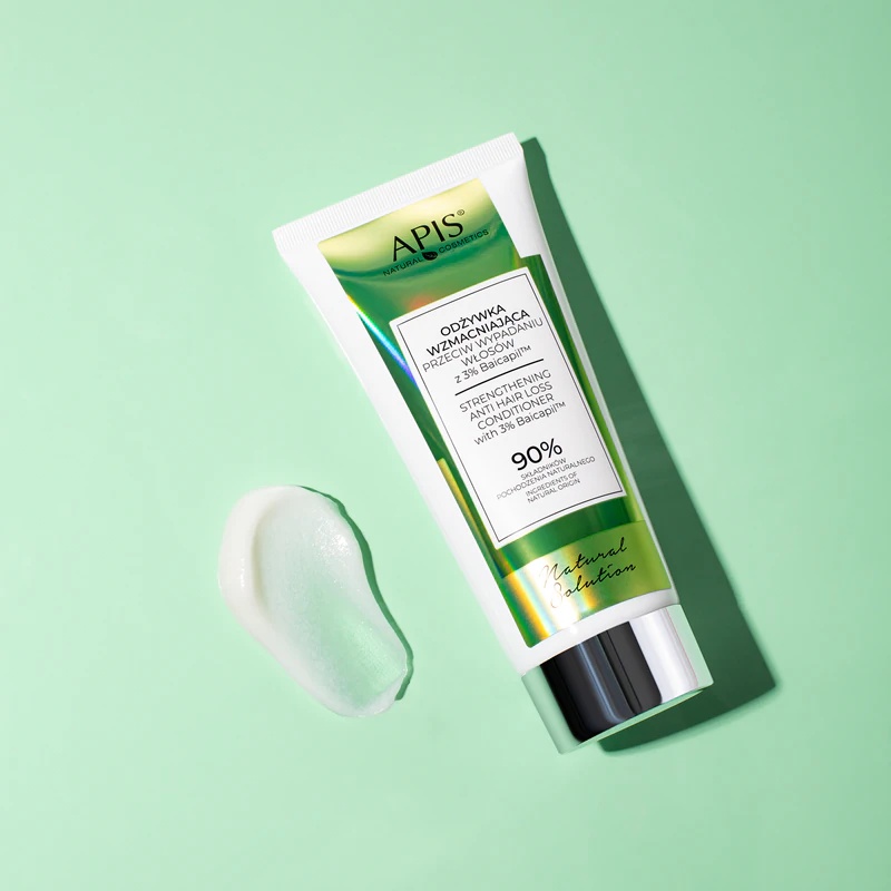 Apis Natural Cosmetics Natural Solution 3% Baicapil stiprinošs kondicionieris pret matu izkrišanu
