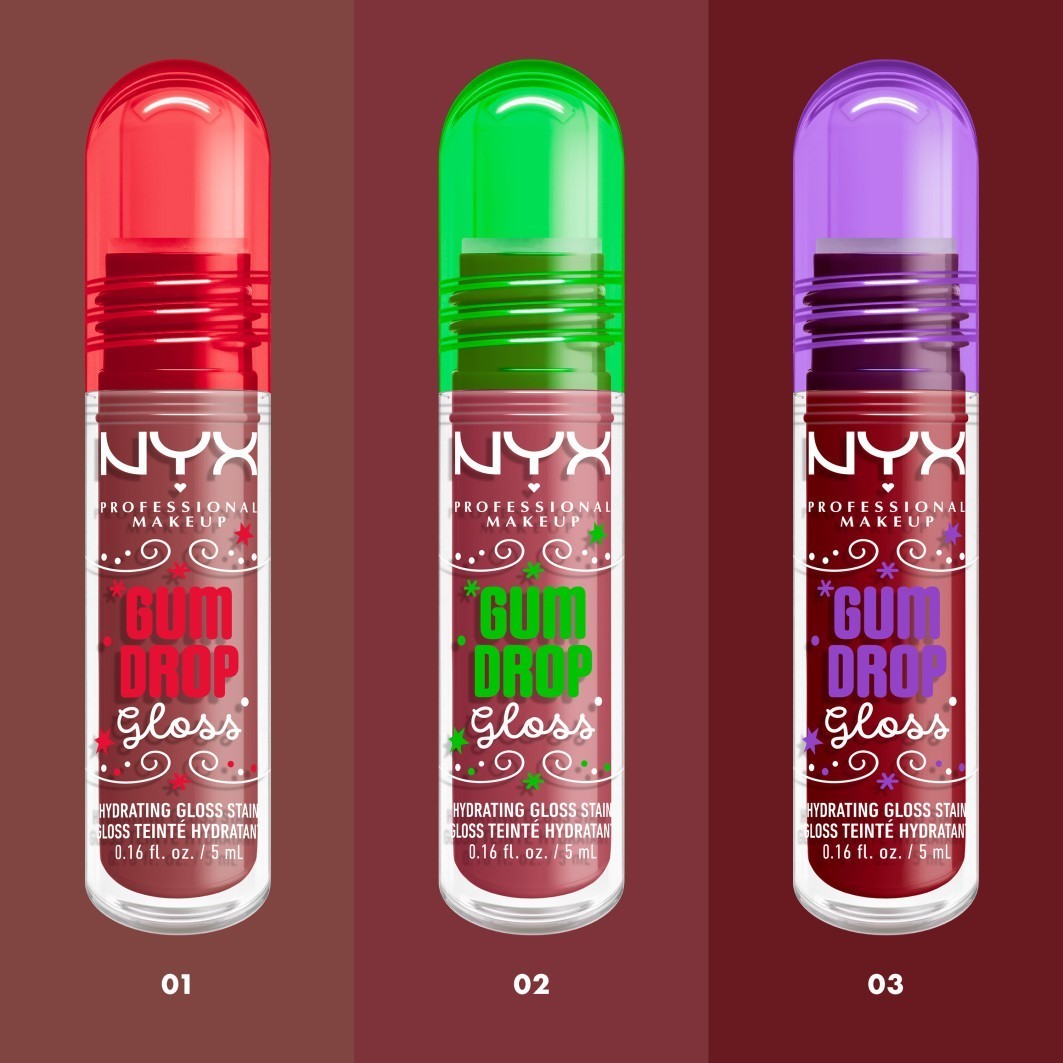 NYX Professional Makeup lūpų blizgis „Gum Drop“ – 1 vnt.