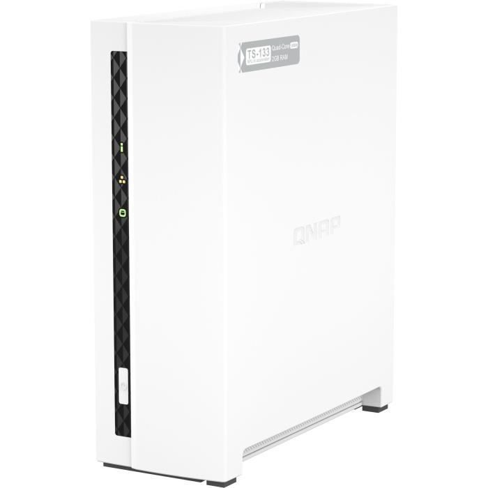Server NAS - QNAP - TS-133 - 1 alloggiamento - 2 GB