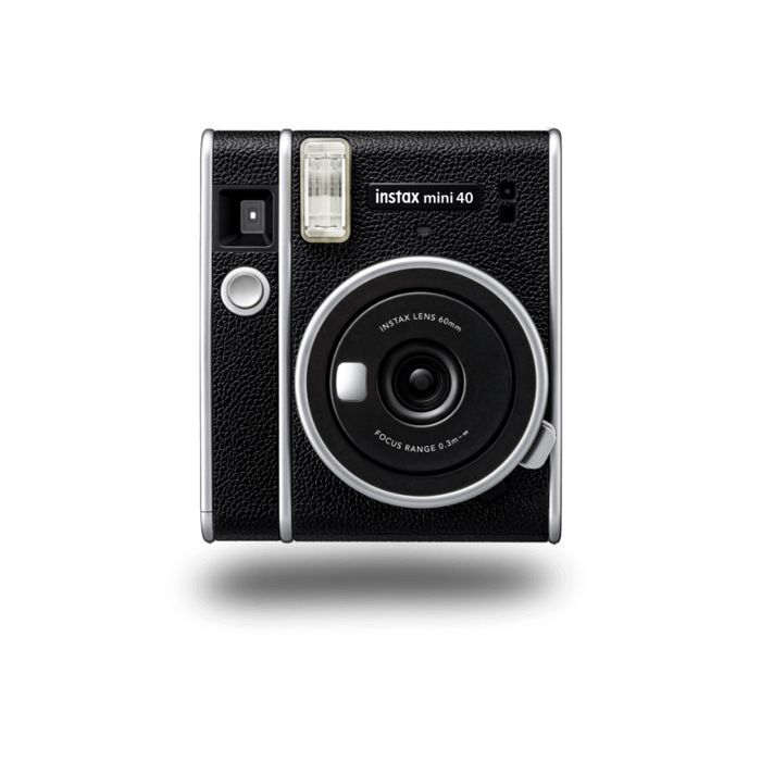 Fotocamera istantanea - FUJIFILM - Instax mini 40 - Nera - Flash integrato - Messa a fuoco fissa