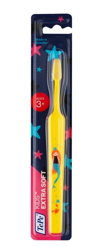 Brosse à dents extra souple TEPE Kids pour enfants à partir de 3 ans