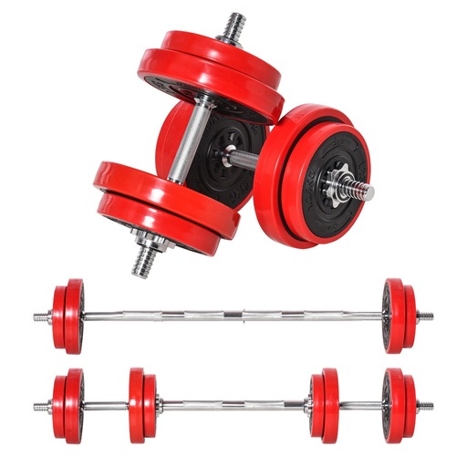Homcom A91-155 20kg Hantelset