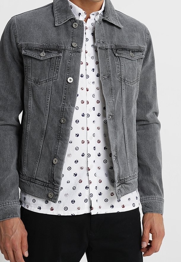Pier One spijkerjasje - grijze denim