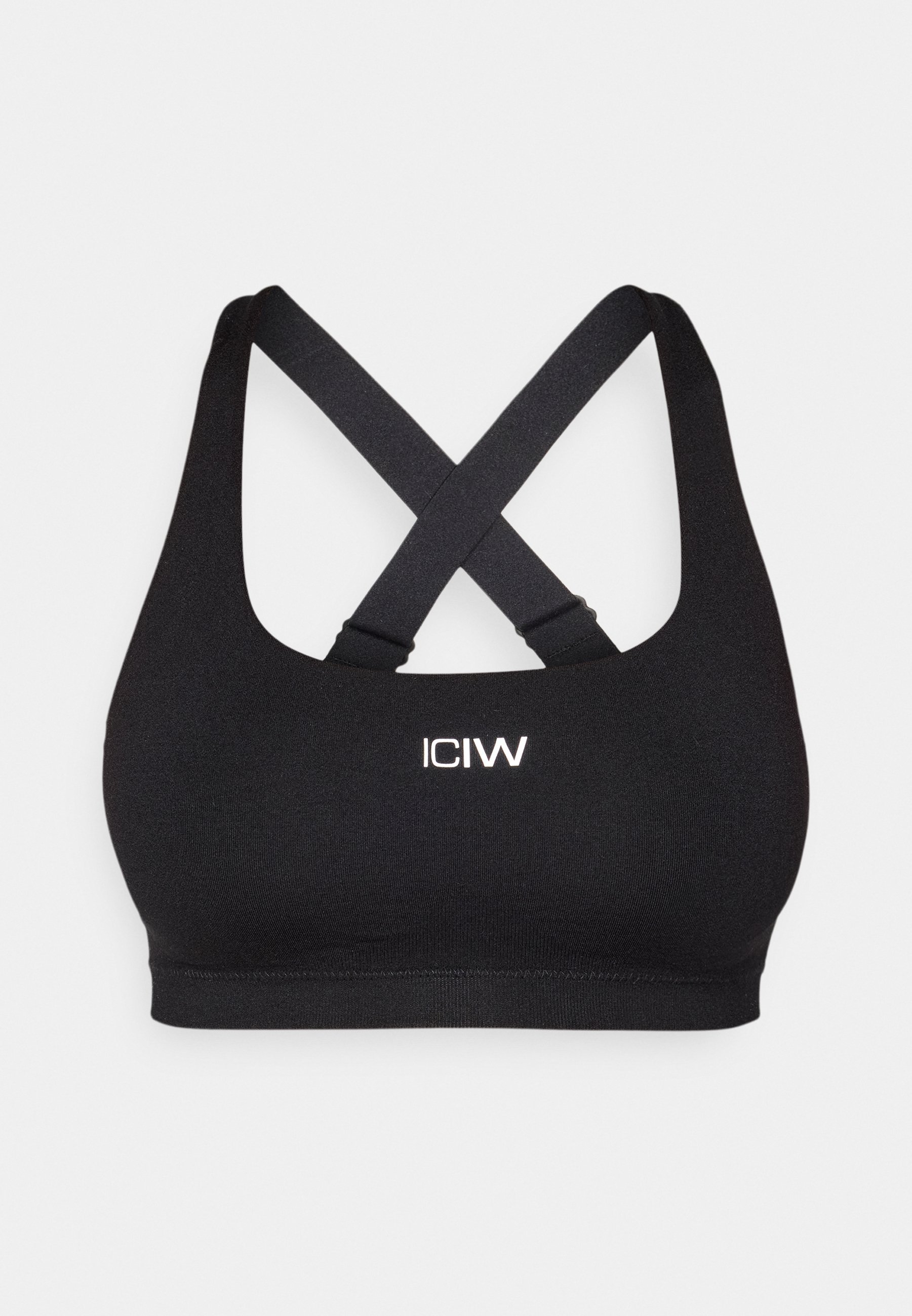 ICANIWILL SMOOTH SEAMLESS BH - Sportbeha met lichte ondersteuning - zwart