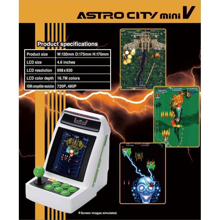 Console Sega Astro City Mini V